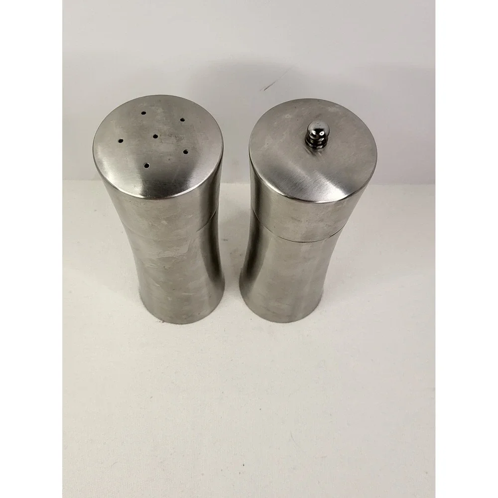 Giada De Laurentiis Stainless Steel Fine Mesh Strainer & Salt Pepper Shaker Set